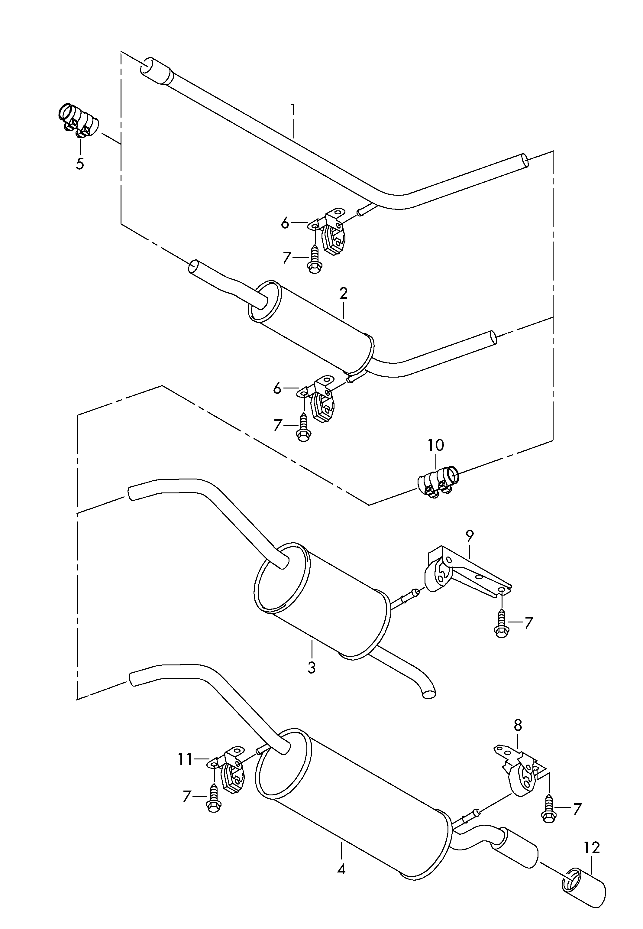 VAG 6RU253609 - Крайно гърне vvparts.bg