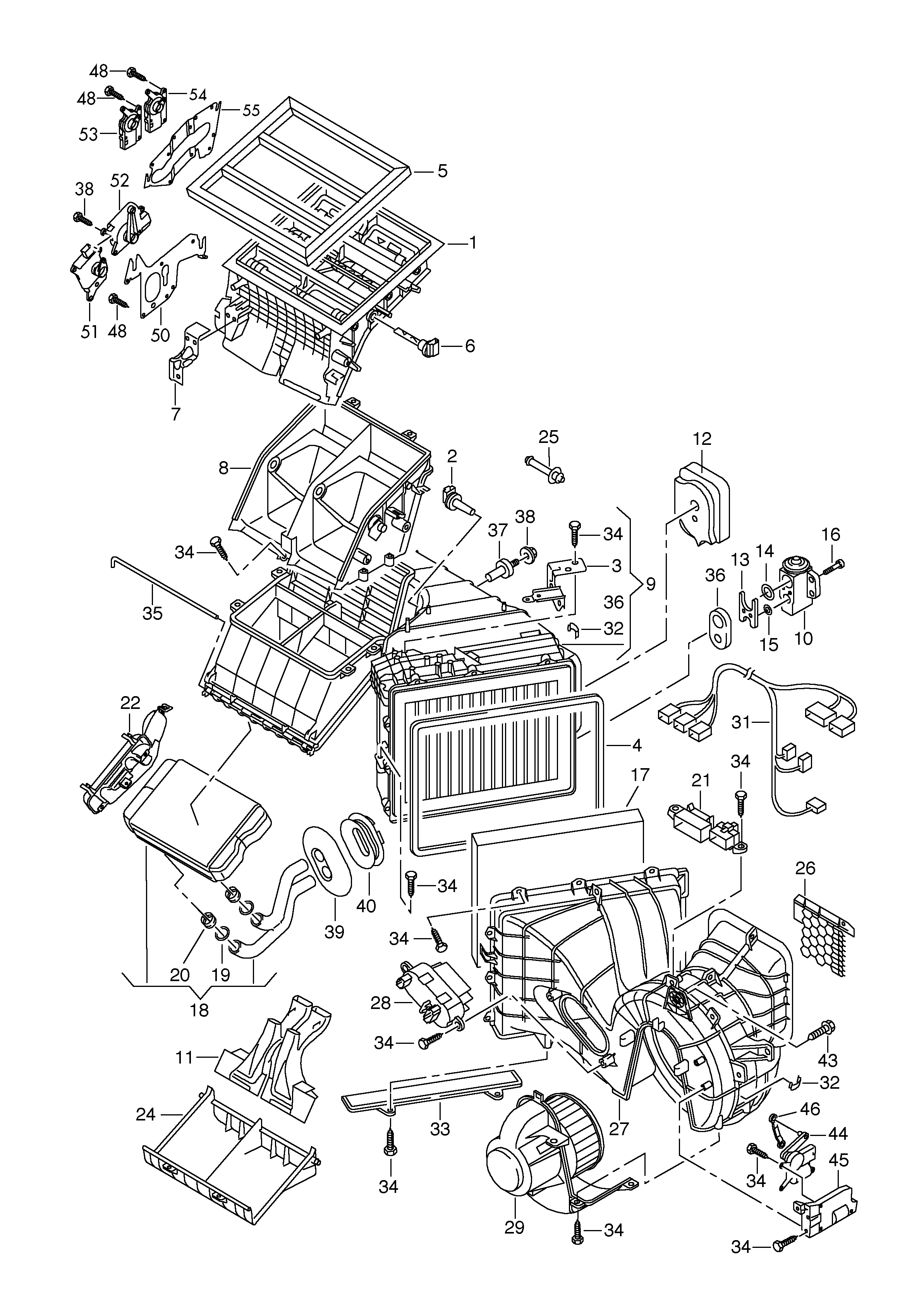 AUDI 7E0959263C - Съпротивление, вентилатор за вътрешно пространство vvparts.bg