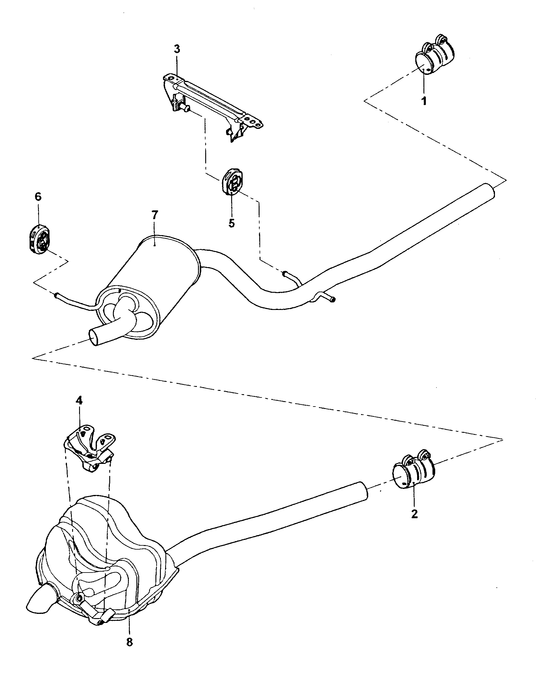 VAG 1K0253209J - Средно гърне vvparts.bg