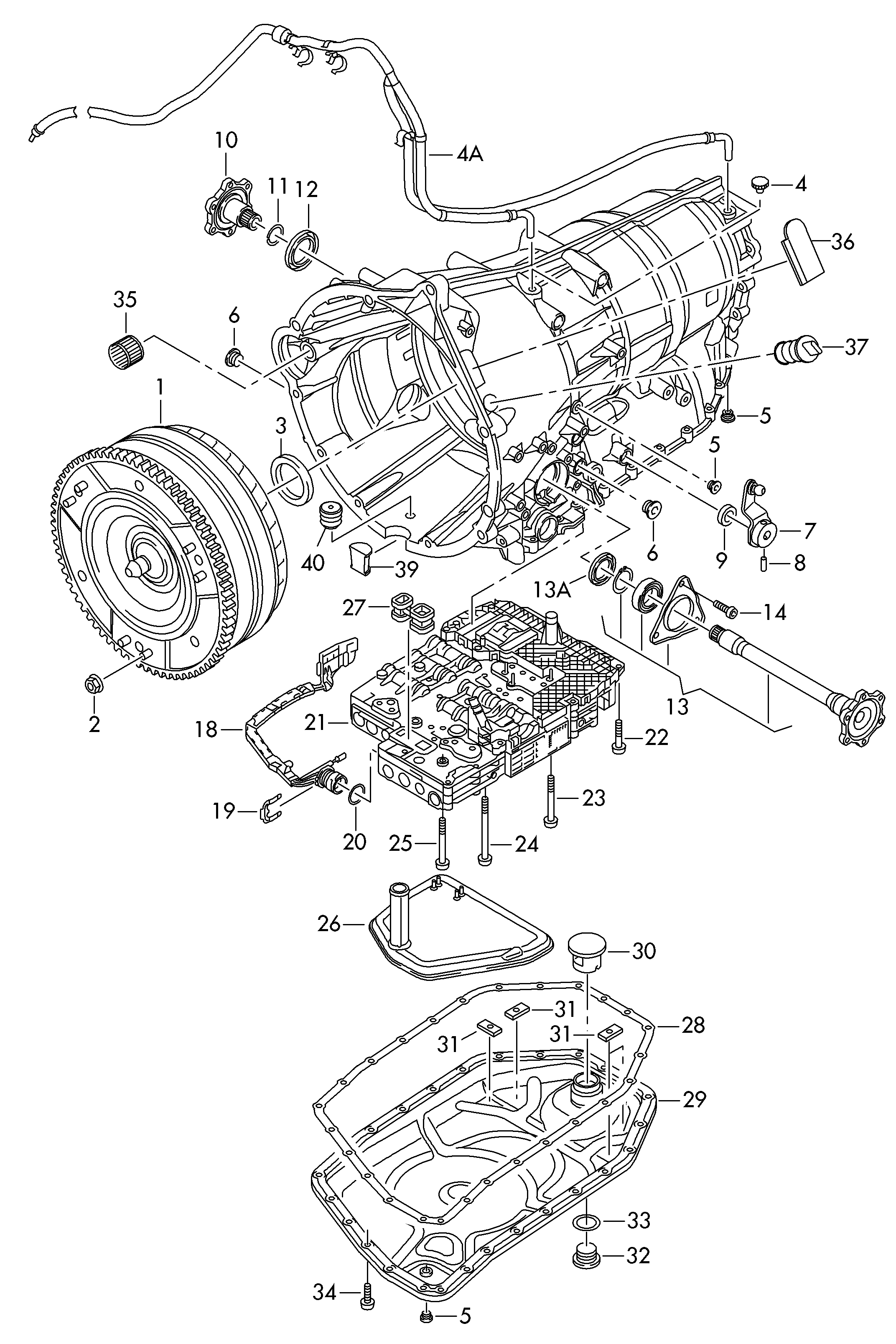 VAG 09L 325 429 - Хидравличен филтър, автоматична предавателна кутия vvparts.bg