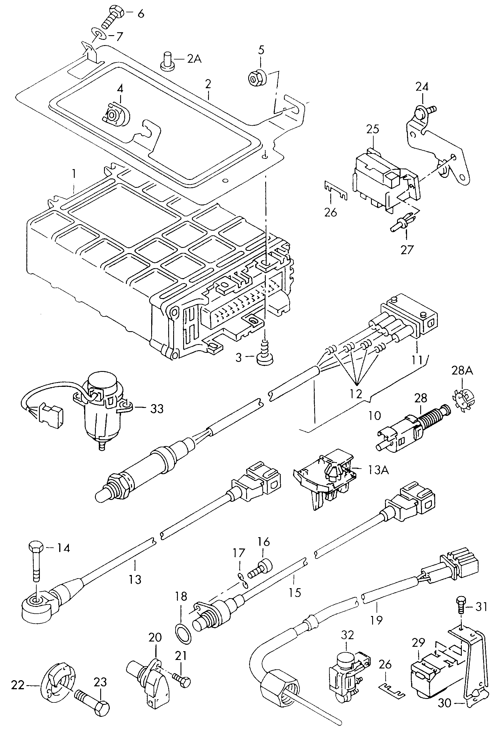 Skoda 030906265BH - Ламбда-сонда vvparts.bg