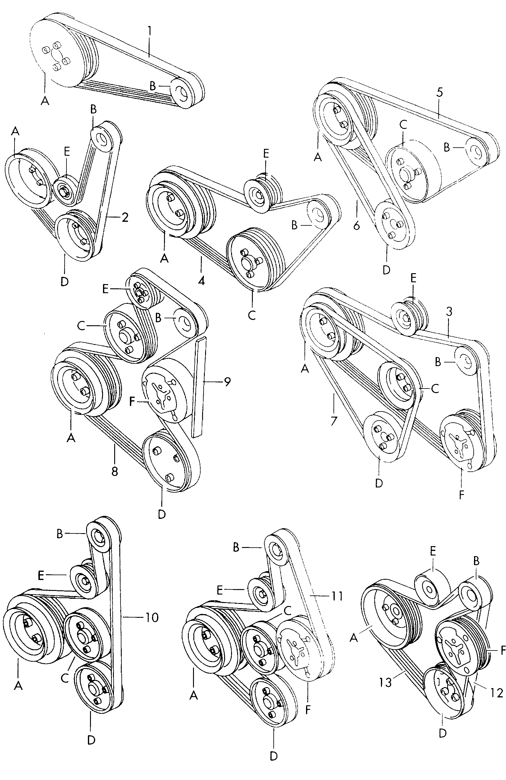 CITROËN 028903137BB - Пистов ремък vvparts.bg