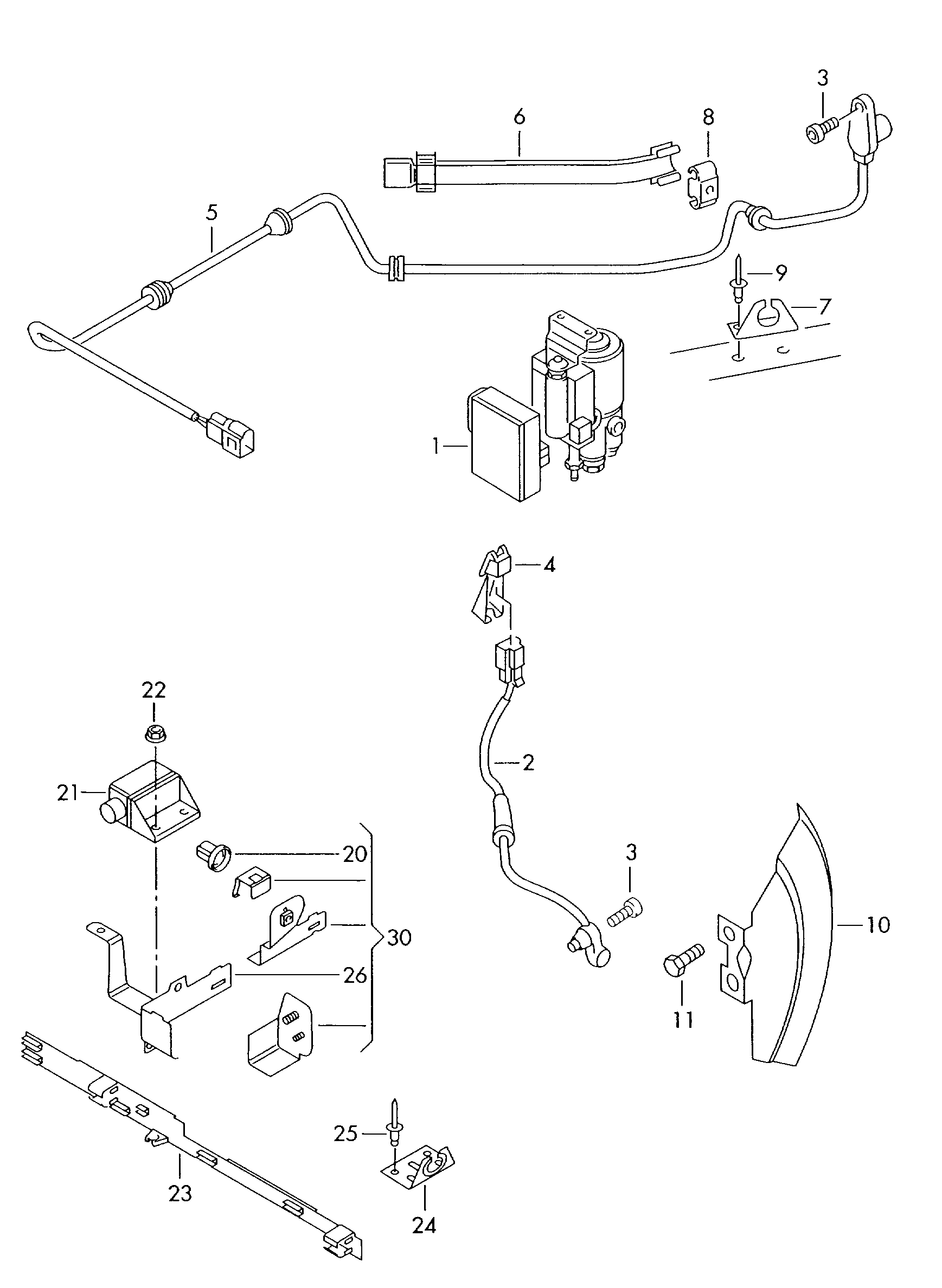 VAG 7M3 927 807 N - Датчик, обороти на колелото vvparts.bg