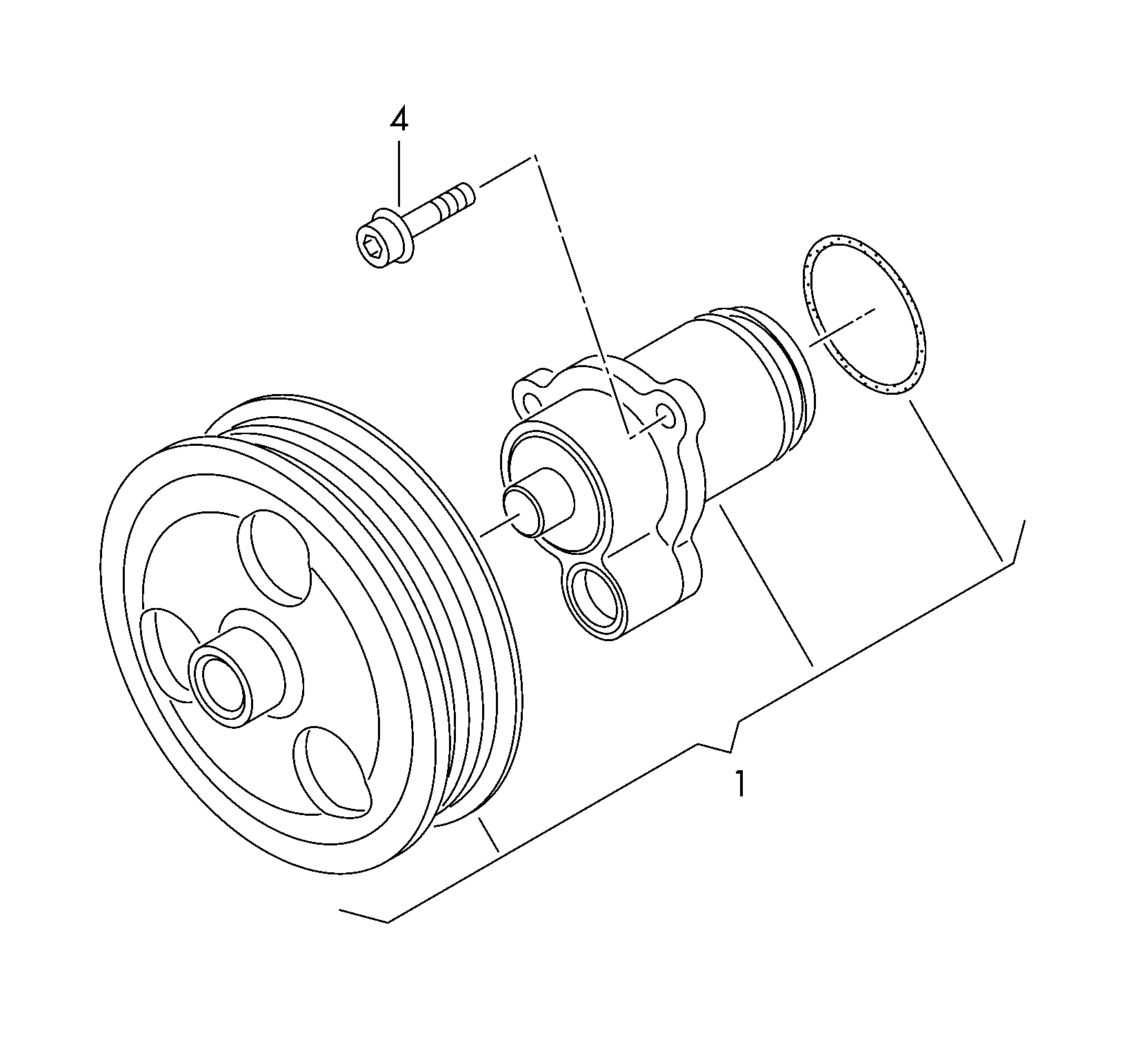 AUDI 07K 121 011 B - Водна помпа vvparts.bg