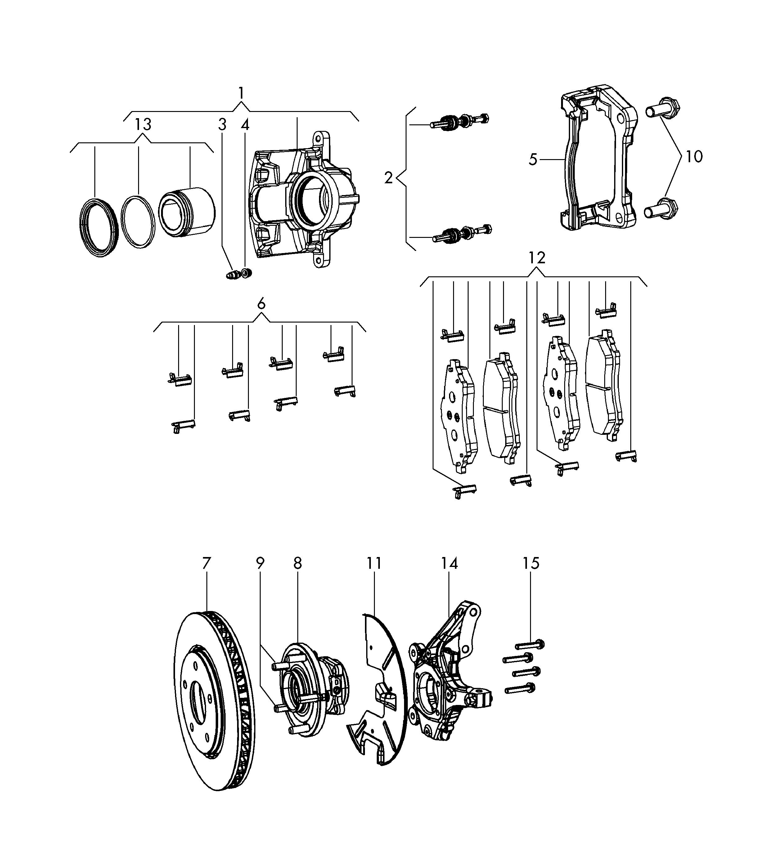 VAG 7B0 615 301 C - Спирачен диск vvparts.bg