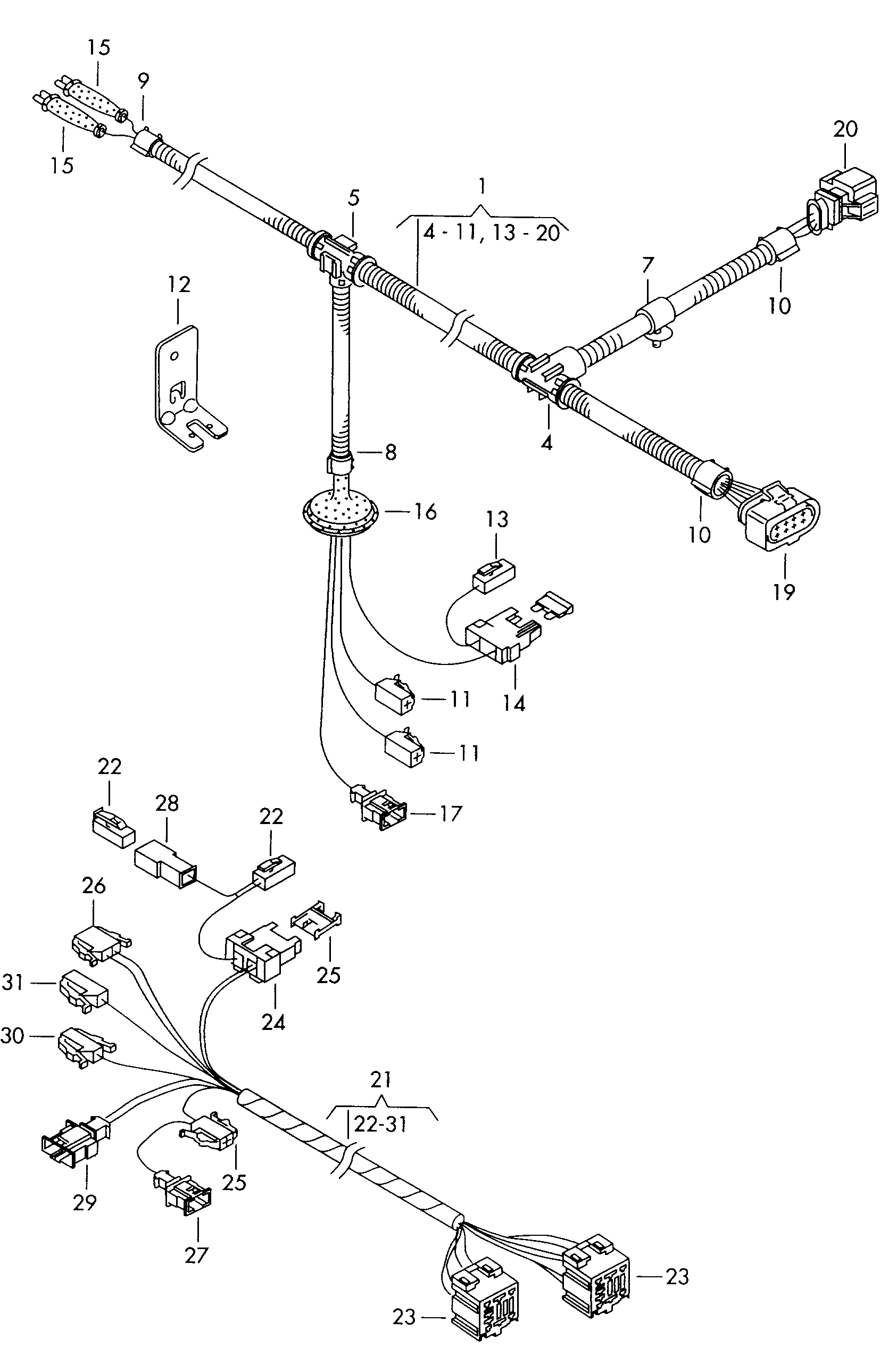 VAG N017 131 14 - Осигурител (предпазител) vvparts.bg