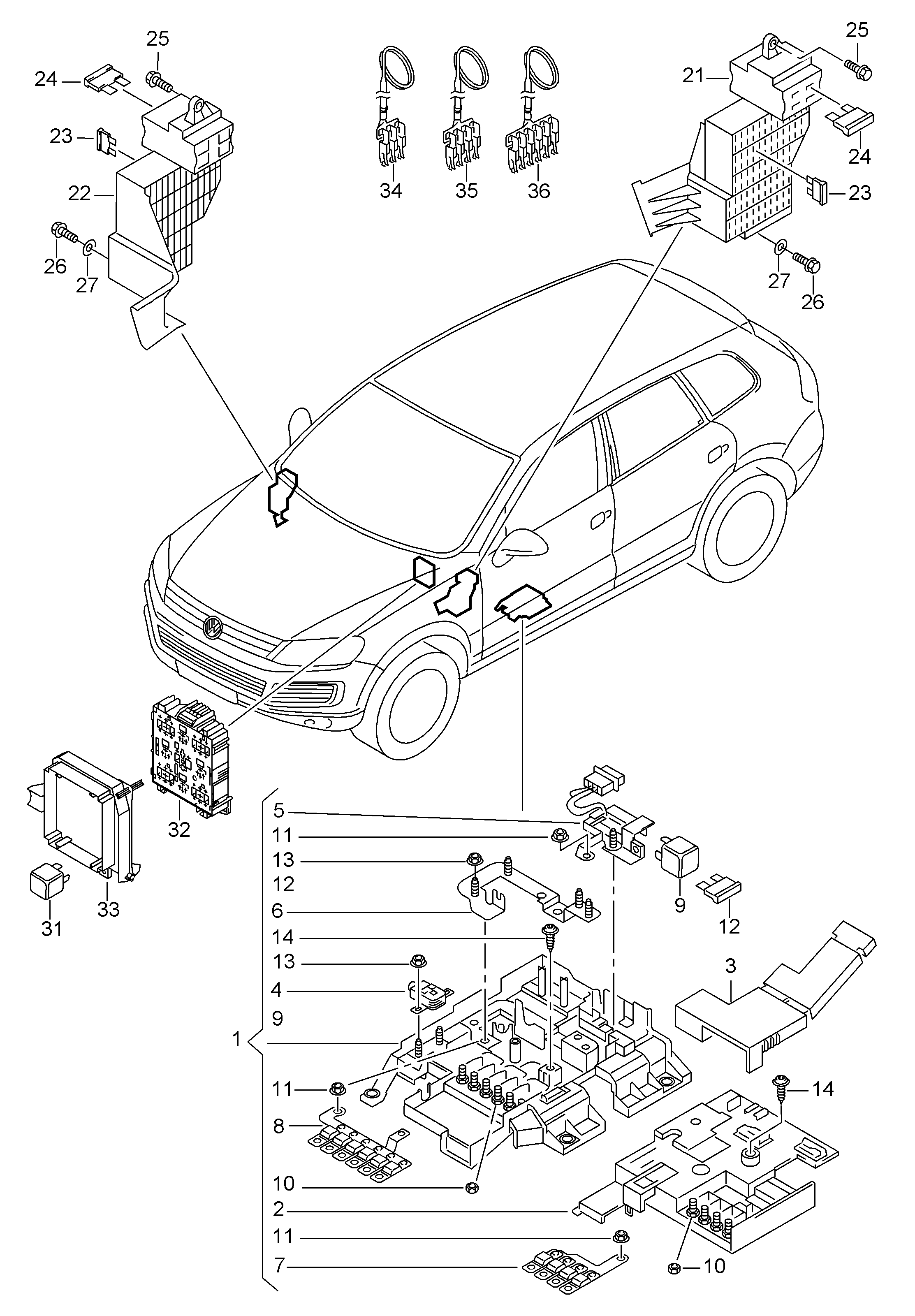 CUPRA 4H0951253 - Relay vvparts.bg