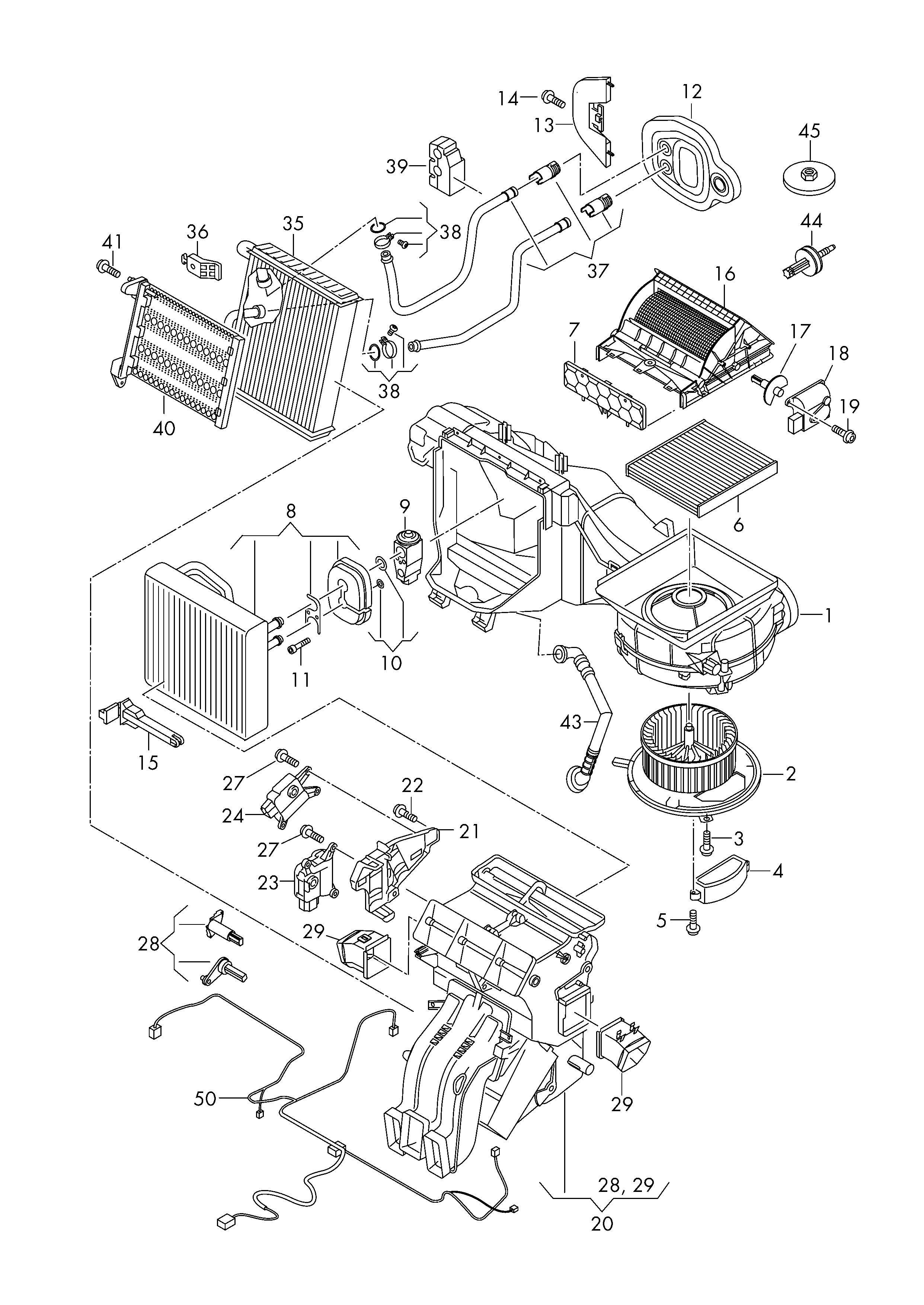 VAG JZW819653G - Филтър купе (поленов филтър) vvparts.bg