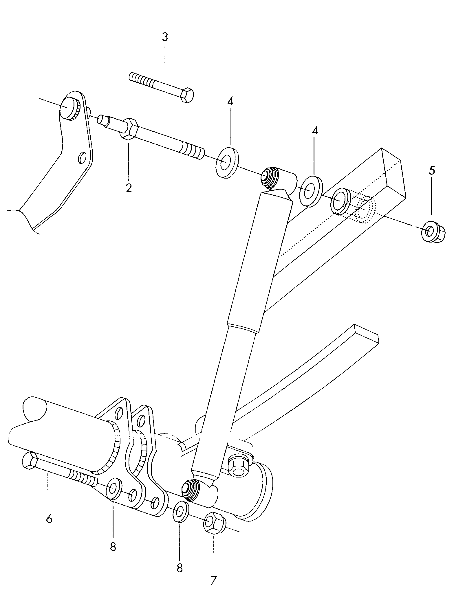 Skoda 2D0513029N - Амортисьор vvparts.bg