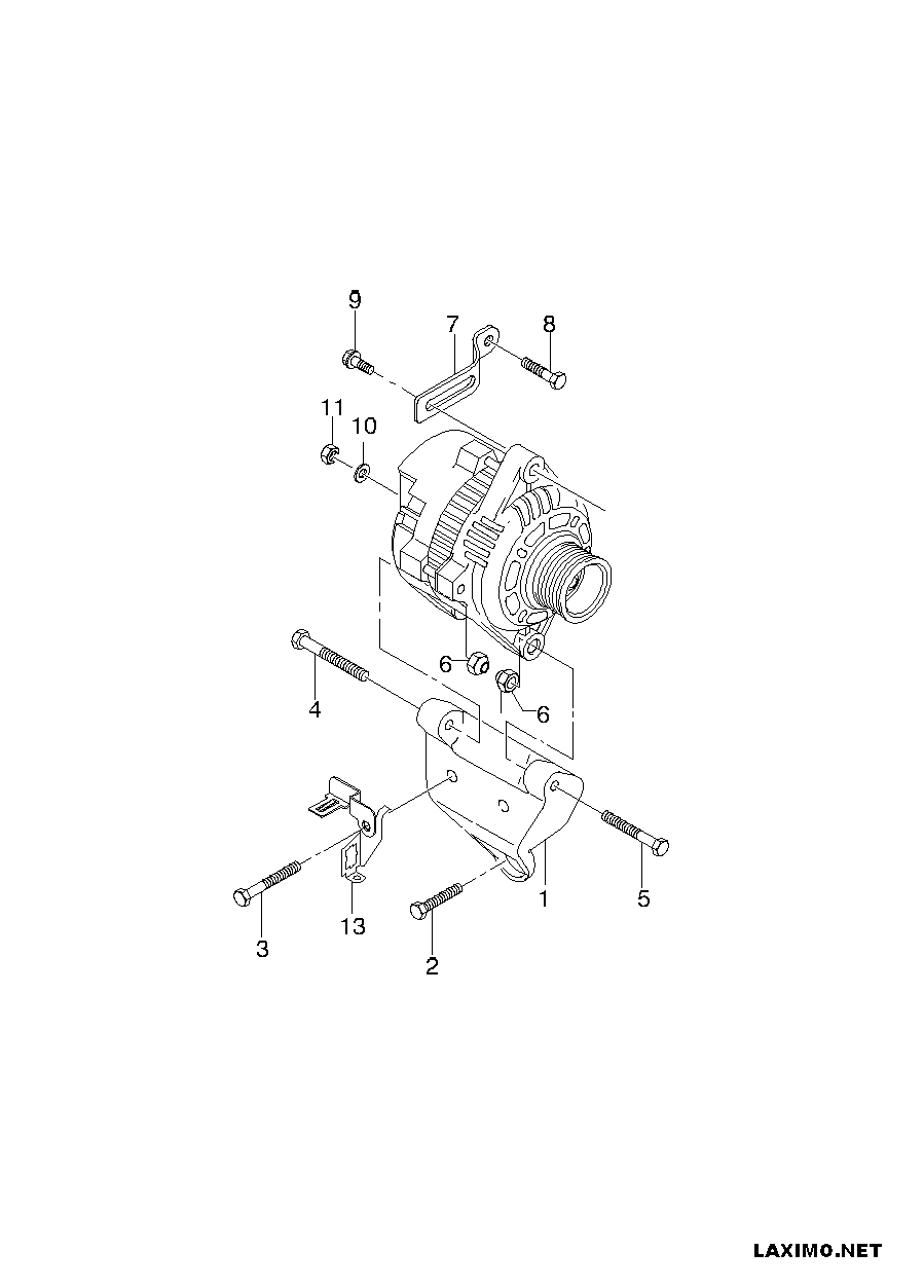 TATA 96206871 - Генератор vvparts.bg