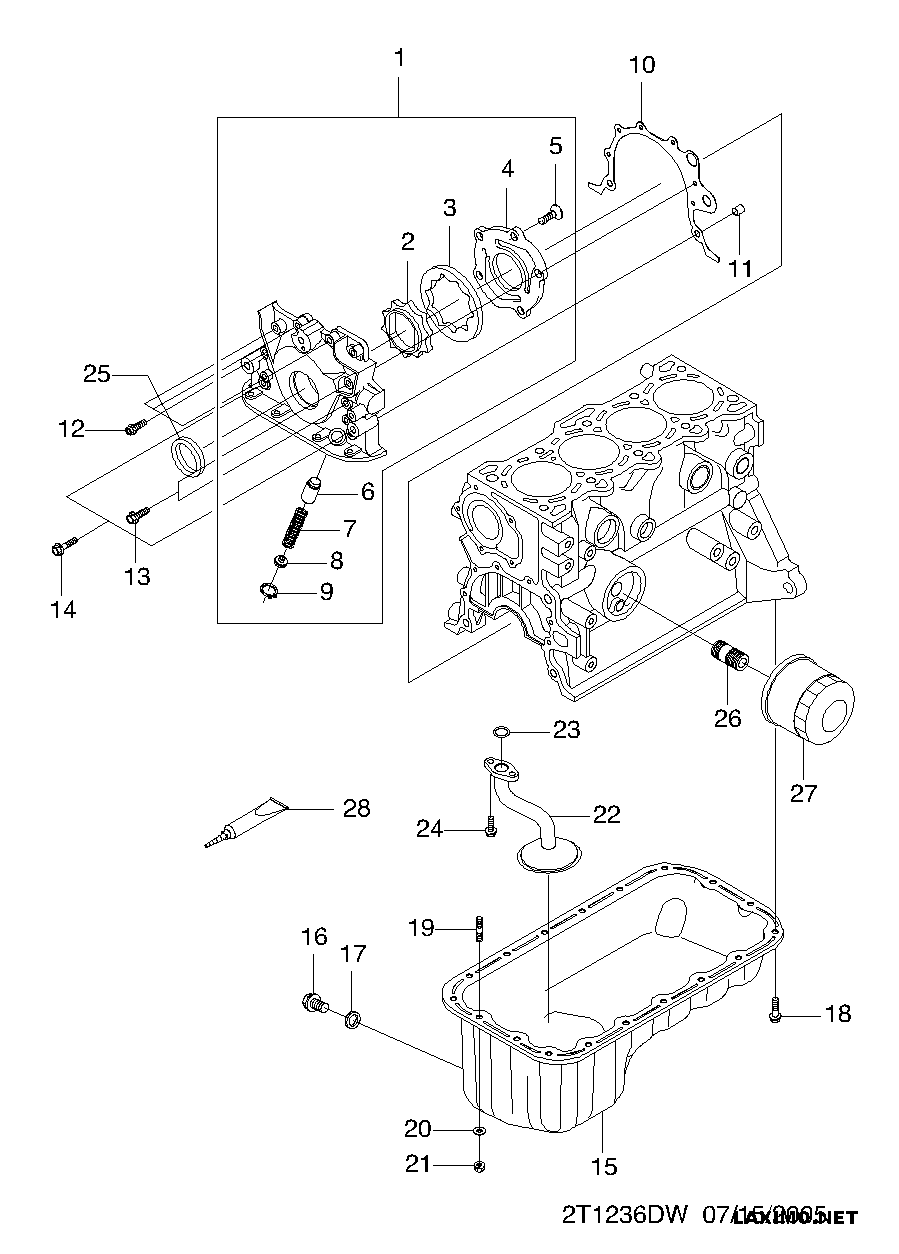 General Motors 96395221 - Маслен филтър vvparts.bg