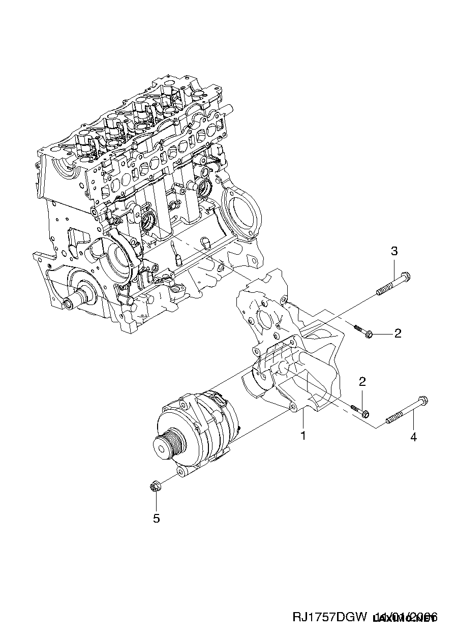 DAEWOO 92067408 - Термостат, охладителна течност vvparts.bg