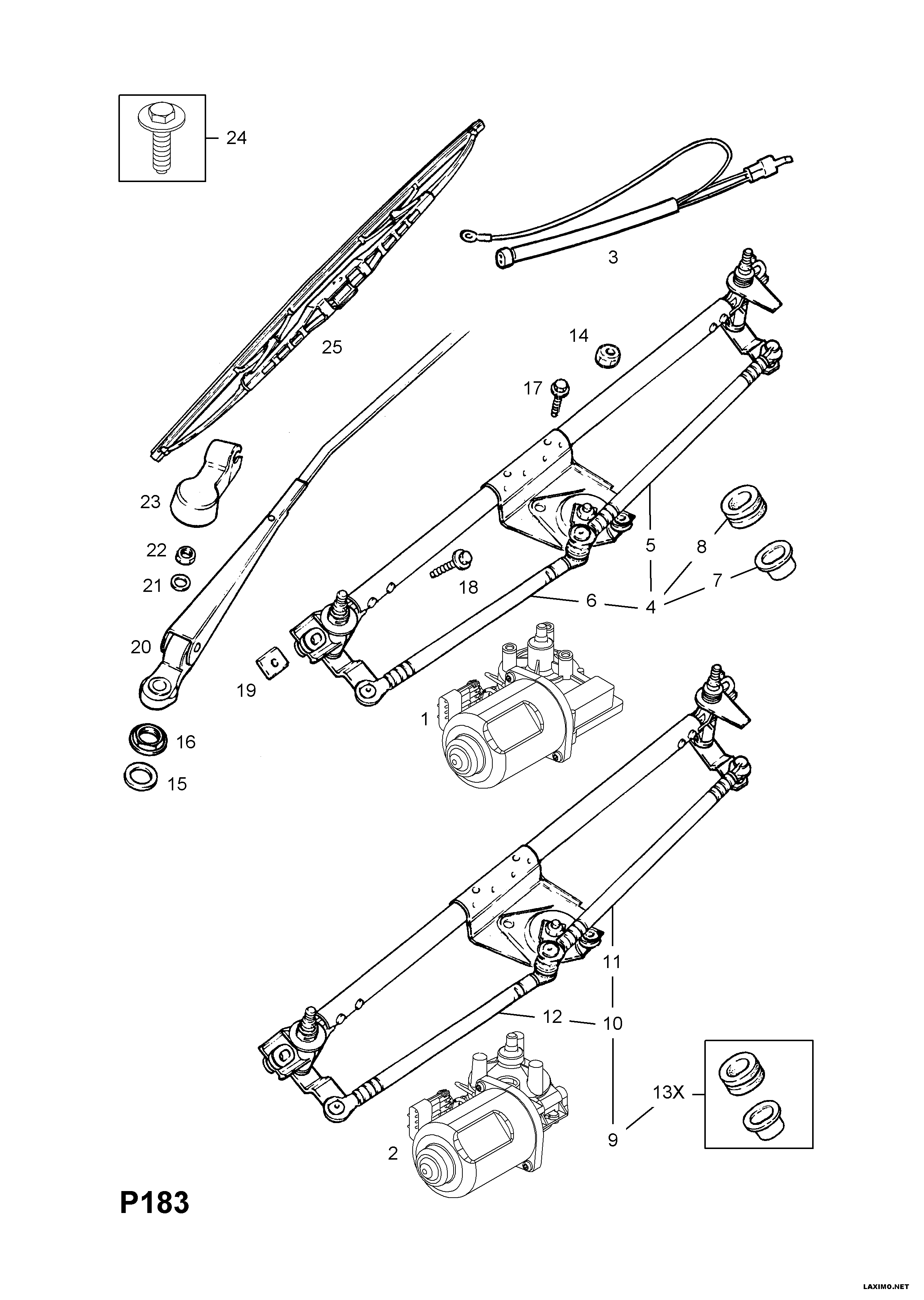 Volvo 12 74 657 - Радиатор, охлаждане на двигателя vvparts.bg